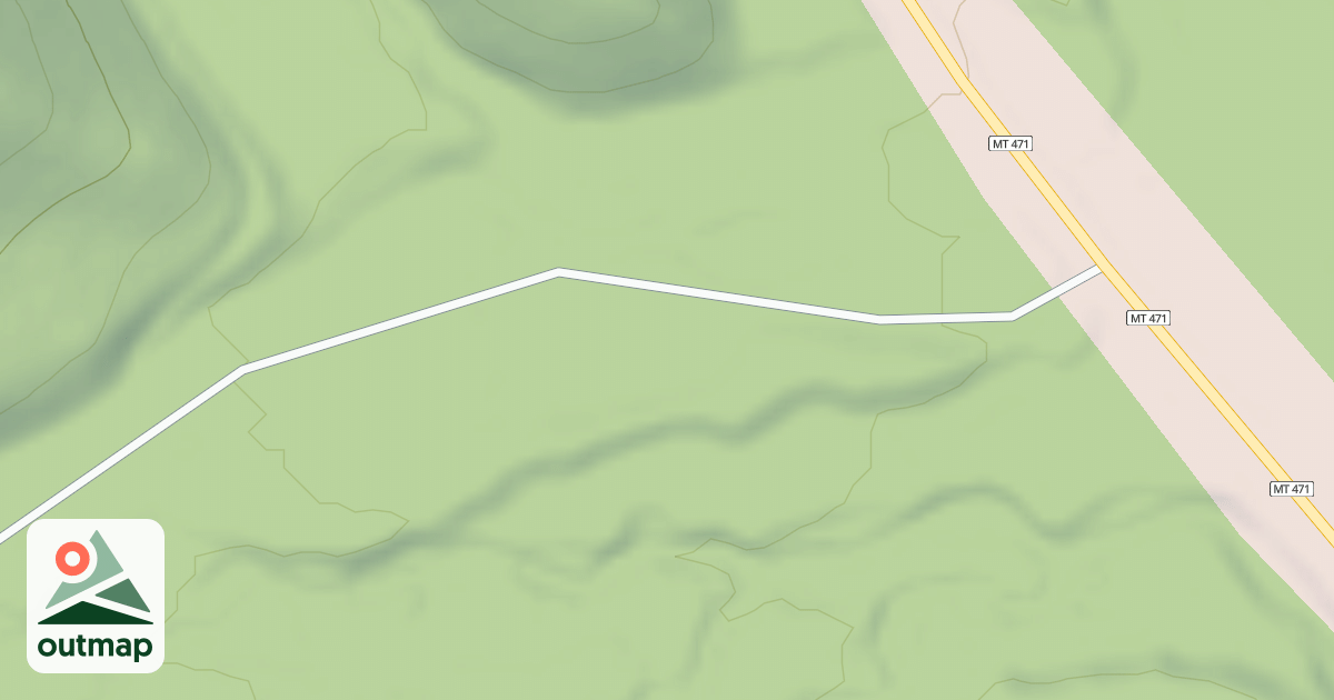 Map of GLIDDEN RIDGE