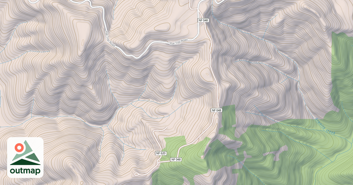 Map of CHROME RIDGE EXT