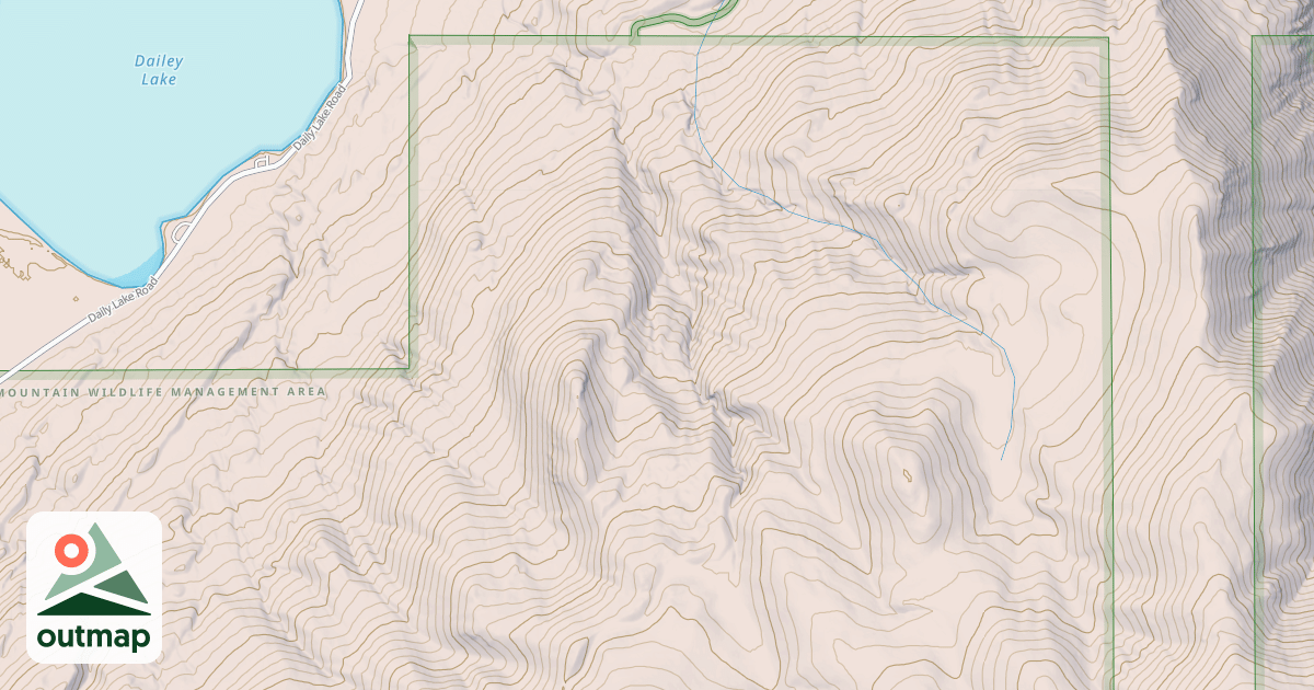 Map of RED MOUNTAIN