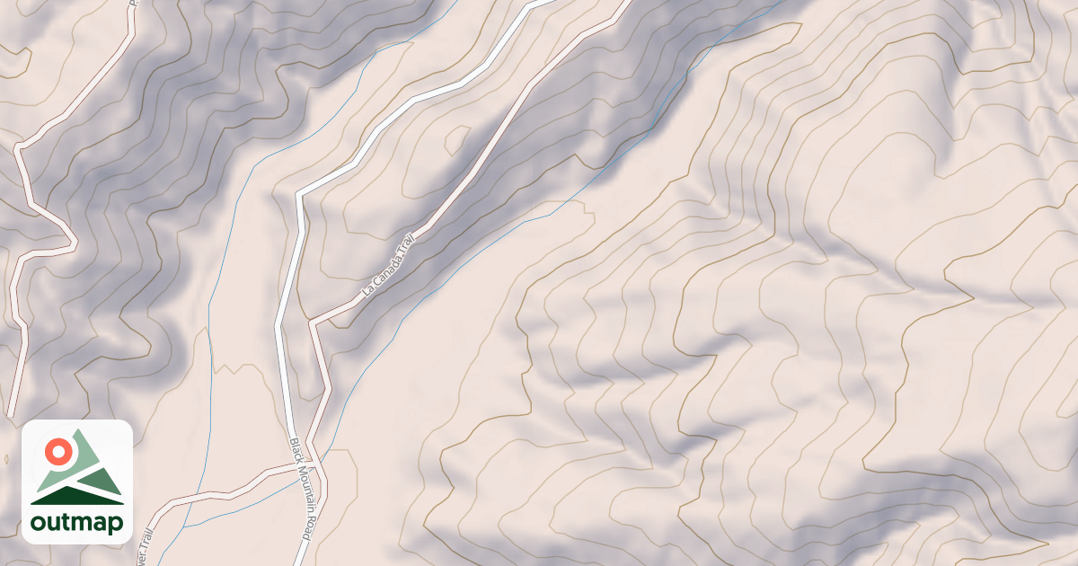 Map of USFS Motor Vehicle Use Map Trails 6997