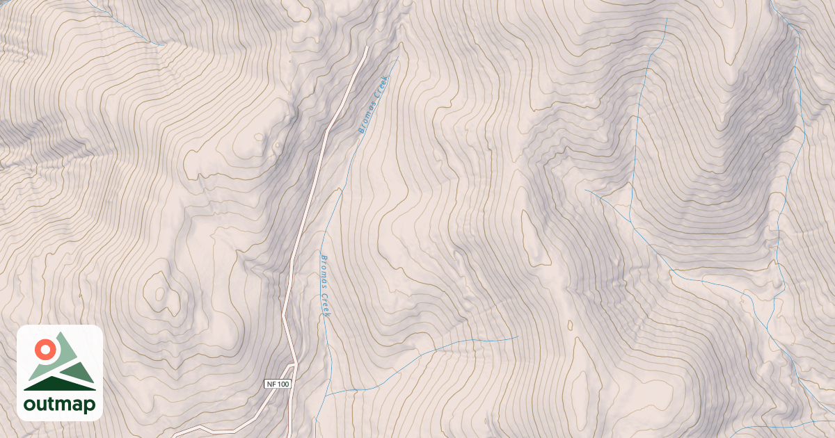 Map of BUTTE BUGS SALVAGE T.S.