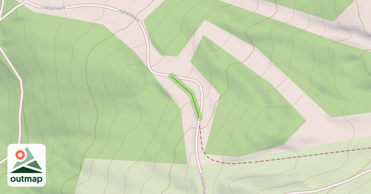 Map of Charbonnière