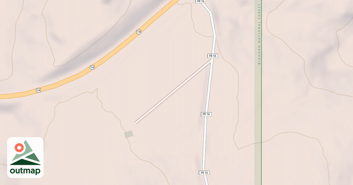 Map of BLACK MOUNTAIN CABIN