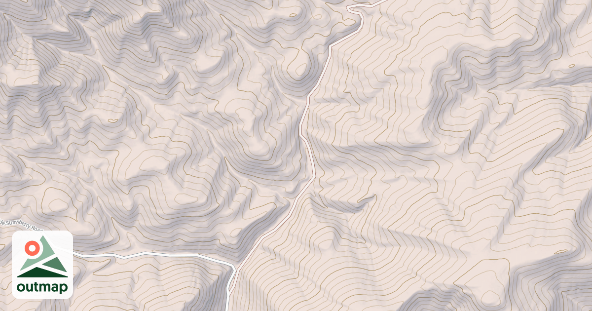Map of BOILER CANYON