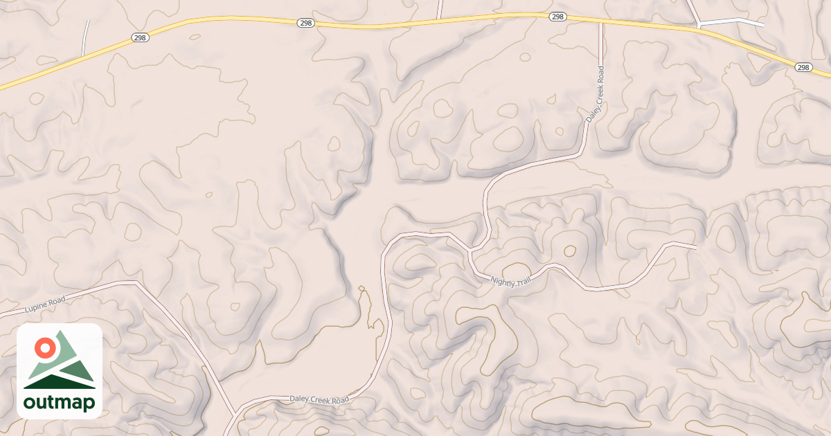 Map of USFS Motor Vehicle Use Map Roads {E205F32E-F036-4532-8951-8BEF8E74619C}