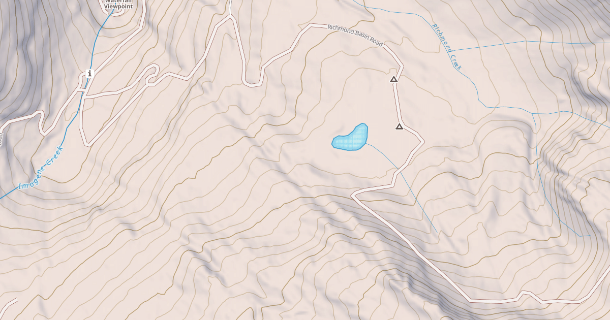 Map preview of RICHMOND BASIN