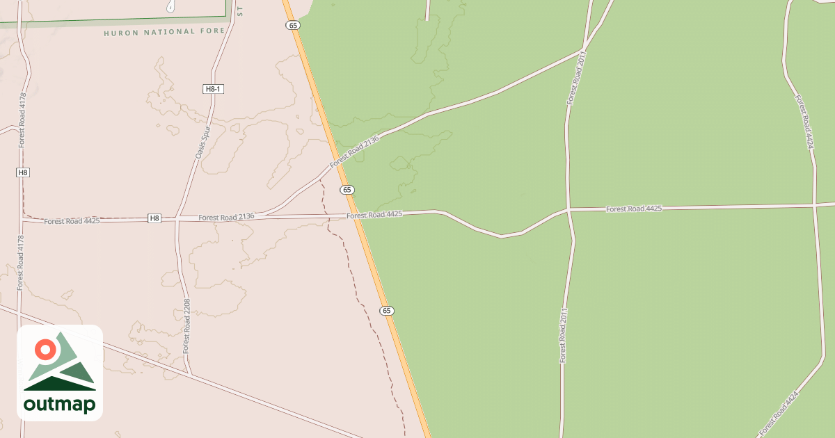 Map of 4425