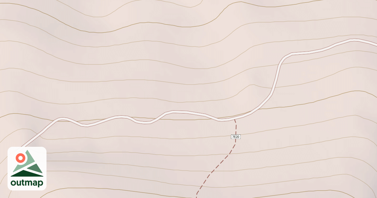 Map of BLACK MOUNTAIN