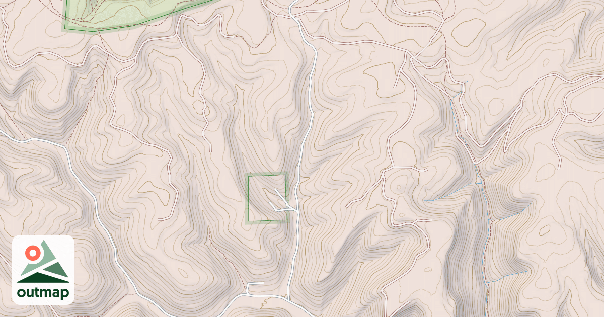 Map of Susquehannock State Forest Snowmobile Trails