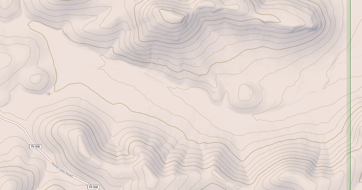 Map preview of USFS Motor Vehicle Use Map Roads {F50E9BD6-4984-4CCF-A12B-AD206B996B71}
