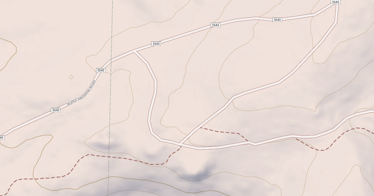 Map preview of BUFFIN MDW ROAD T5