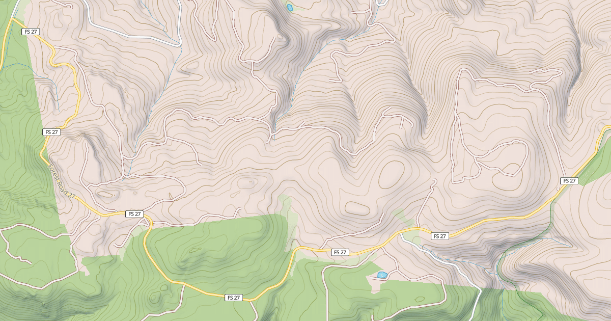 Map preview of USFS Motor Vehicle Use Map Roads {8F4B2BFF-92F5-4812-8665-04F7DB071EB8}
