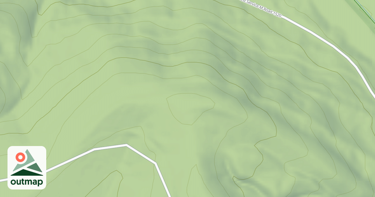 Map of BLACK MTN