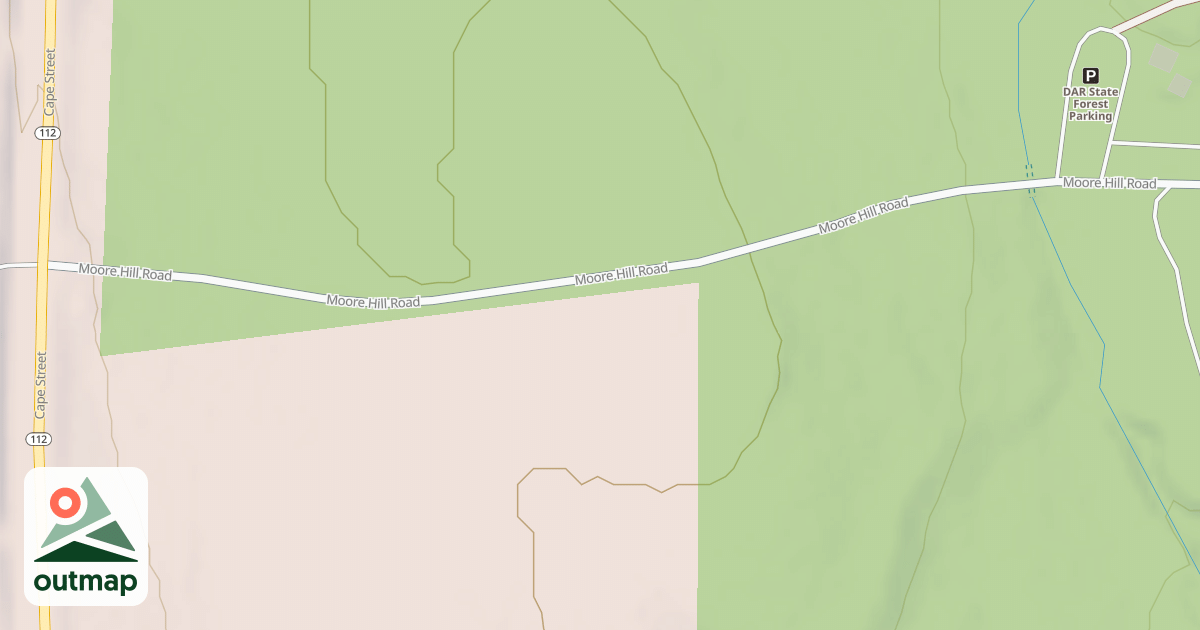Map of Deer Hill Trail