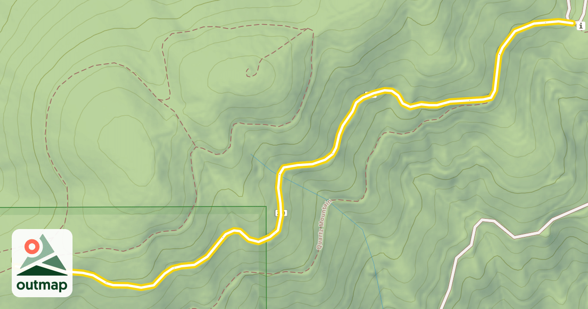 Map of Twin Lakes