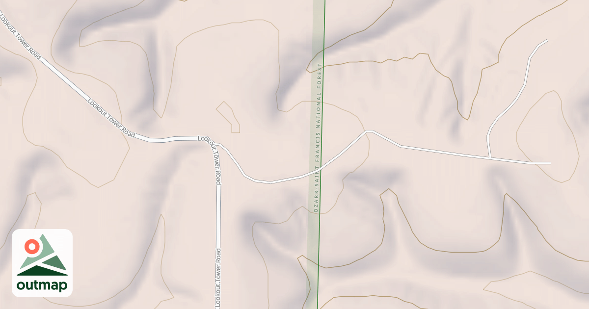 Map of USFS Motor Vehicle Use Map Roads {7960E3D2-3E44-4BD1-8577-9F9DF93755EB}