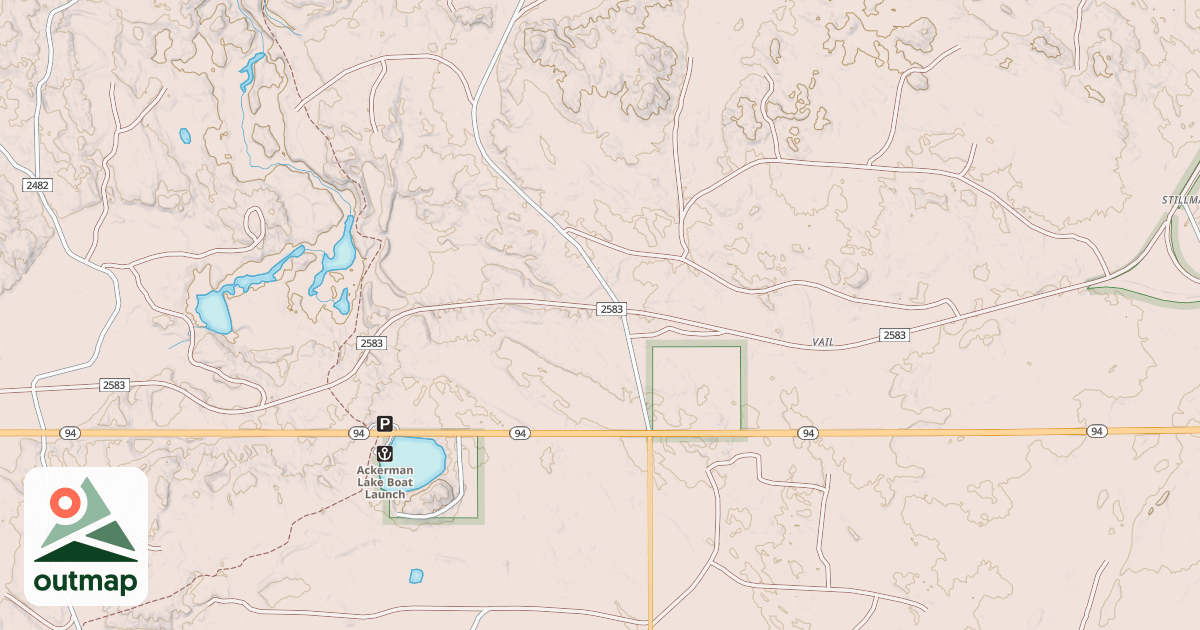 Map of PONDS