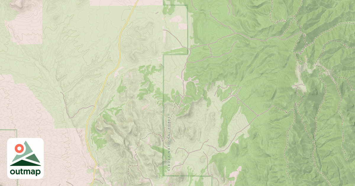 Map of MULESHOE