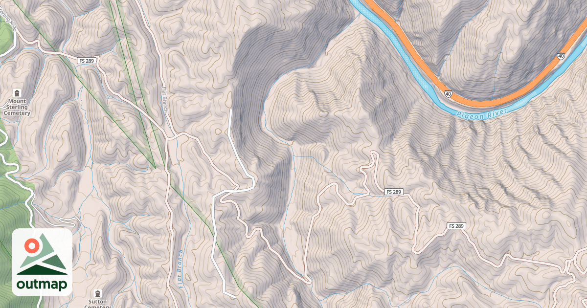 Map of OLD BUZZARD ROOST