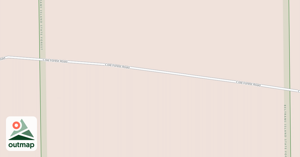 Map of Warroad/Roseau Trails
