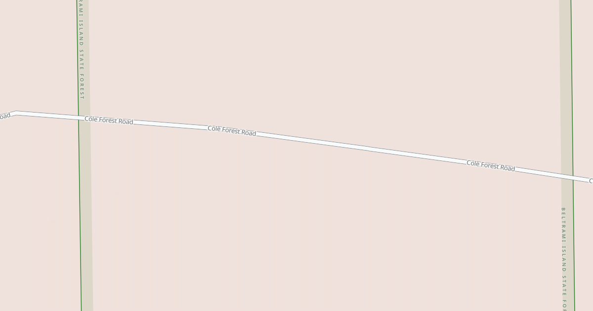 Map preview of Warroad/Roseau Trails