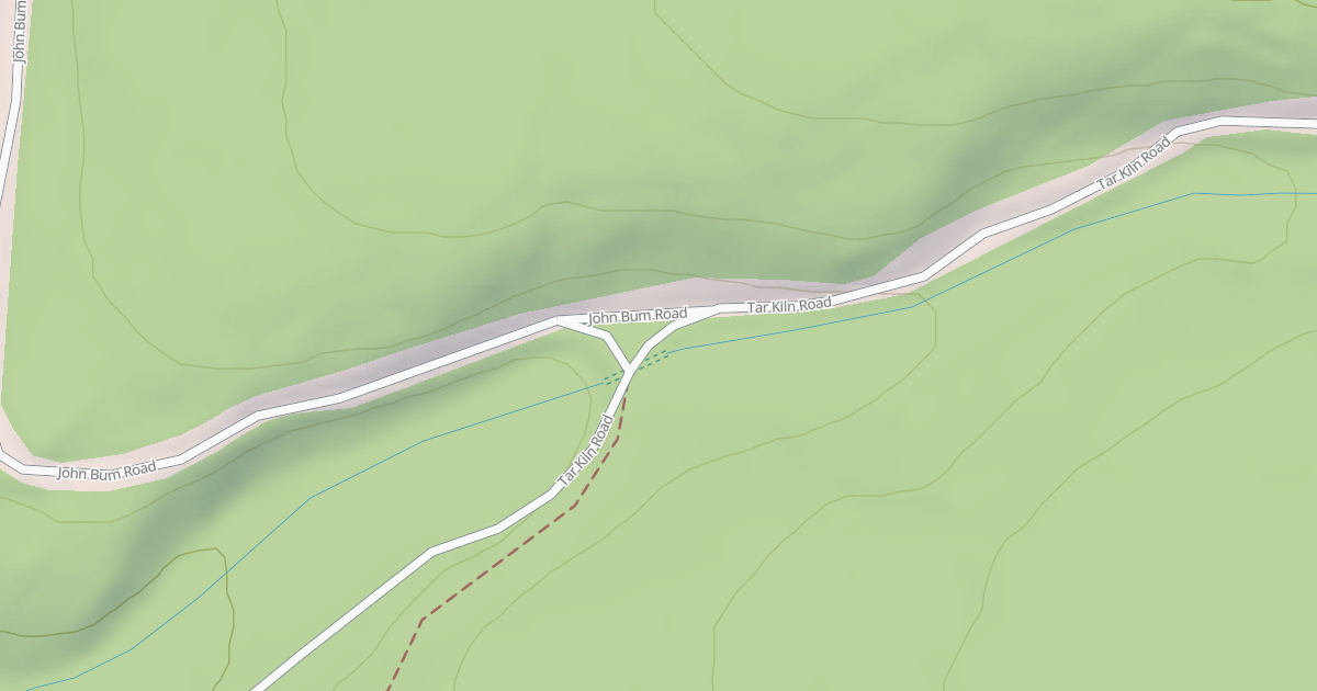 Map preview of Rothrock State Forest Trough Creek Snowmobile Trails