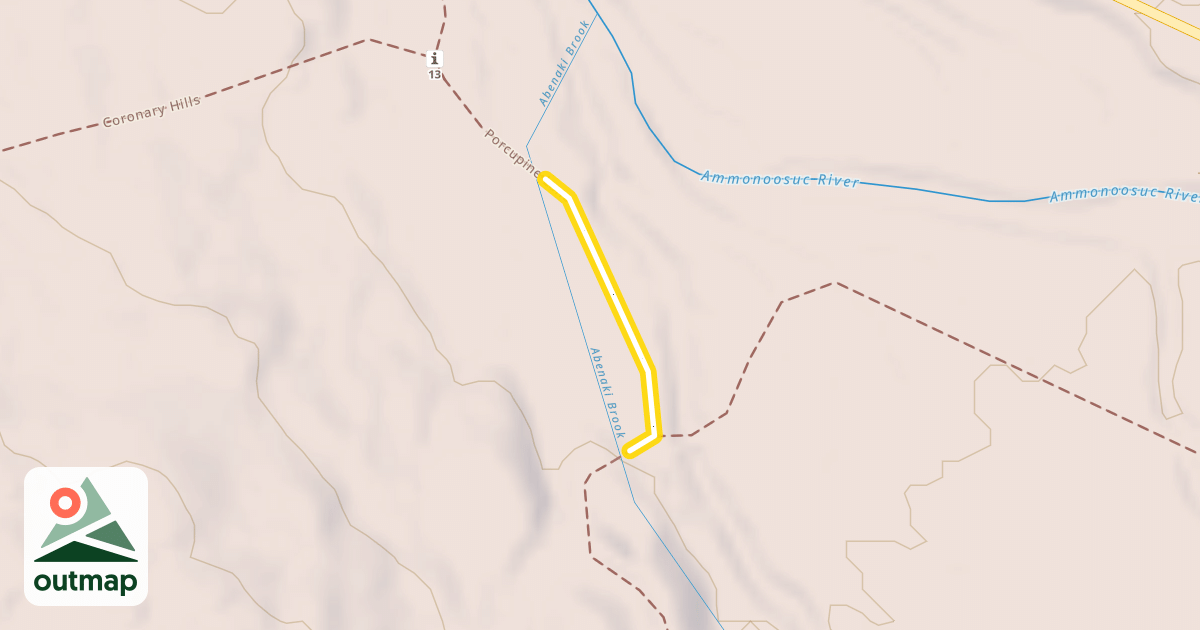 Map of Porcupine Lane