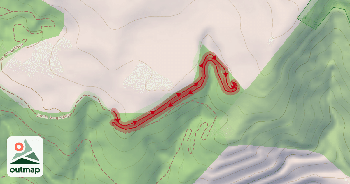 Map of Lookout Loop
