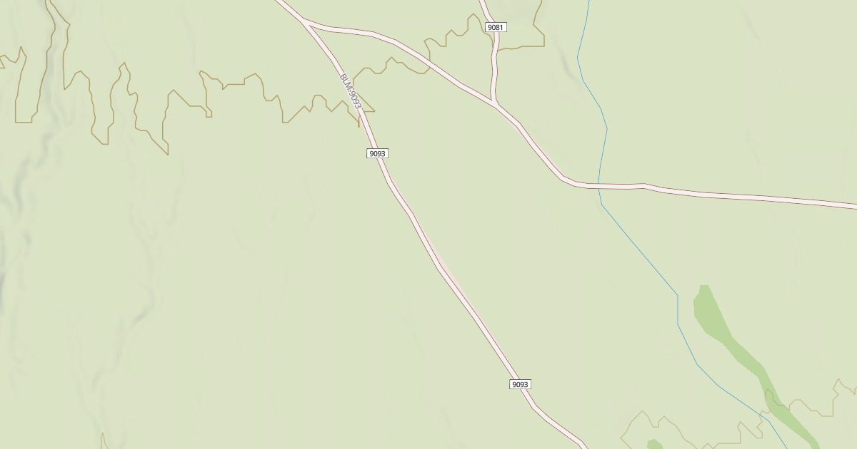 Map preview of BLM National GTLF Public Motorized Roads 1a9deb50-f9ed-4782-ac26-f6ed95395f46
