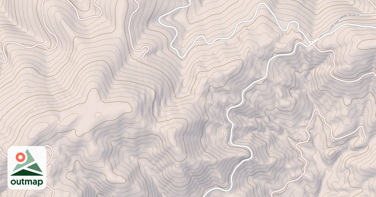 Map of DAN LEE RIDGE