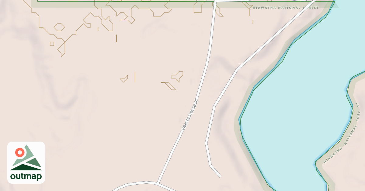 Map of LONG LAKE SPUR A