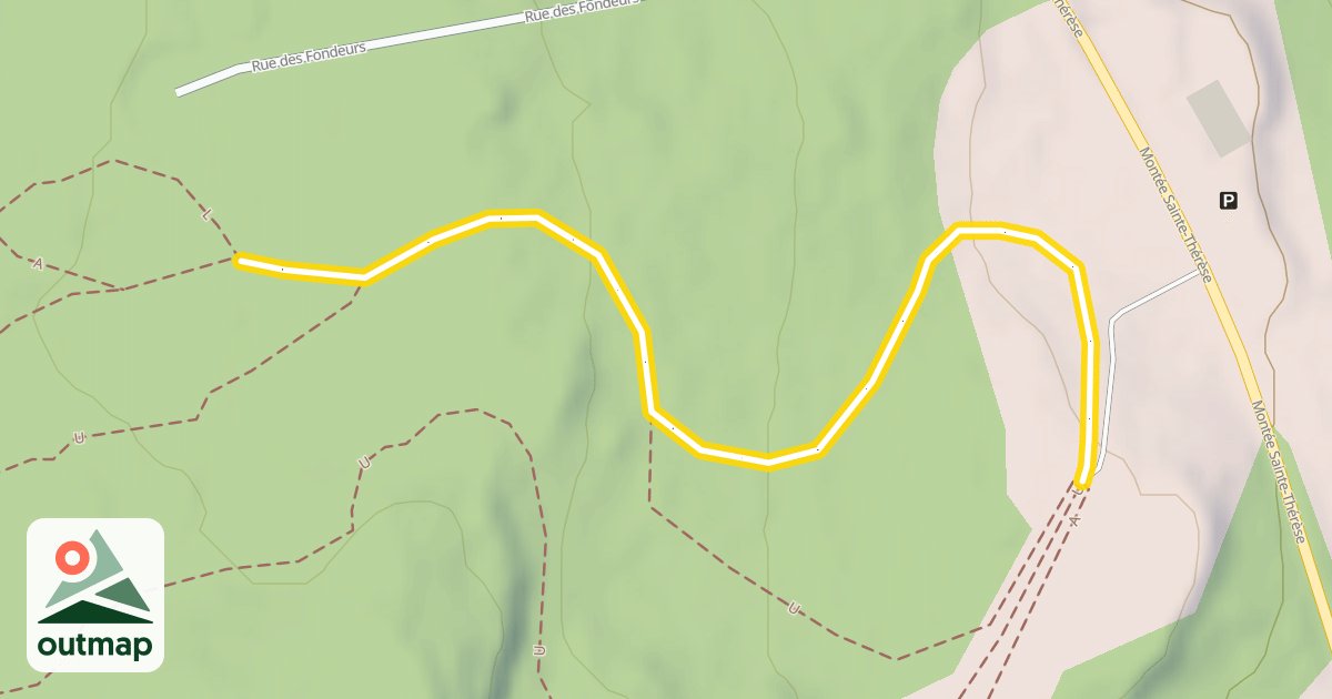 Map of A