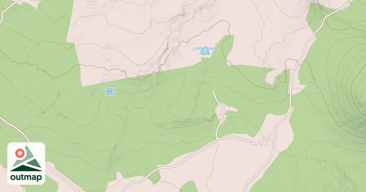 Map of GRASSY TANK