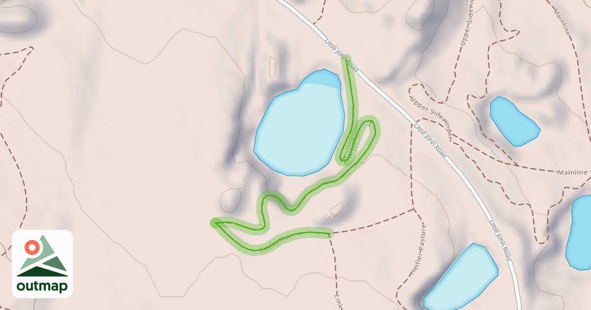 Map of Littlejohn