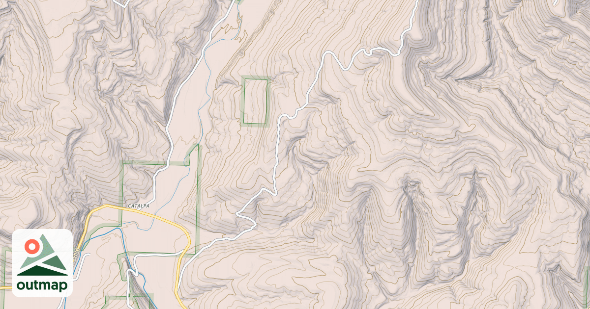 Map of NAPOLEAN KNOB