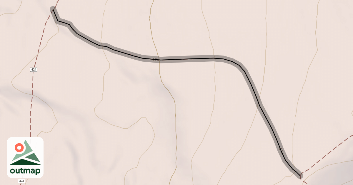 Map of 424