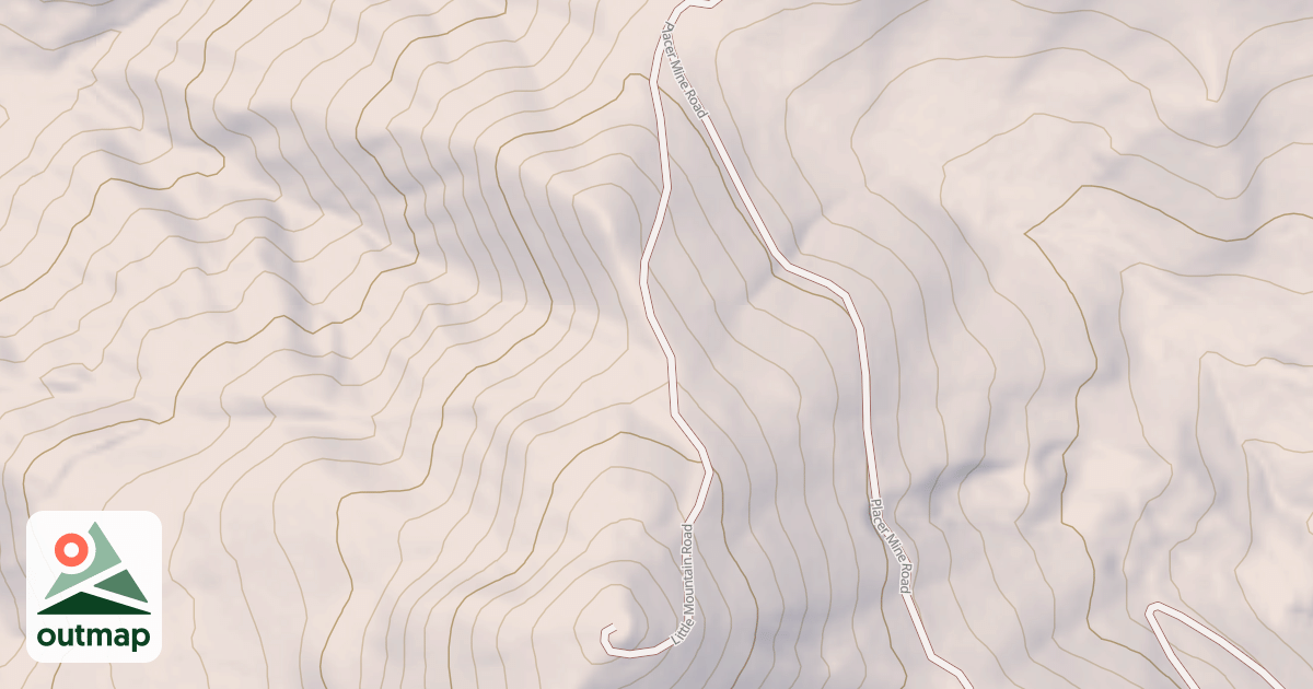 Map of LITTLE MOUNTAIN
