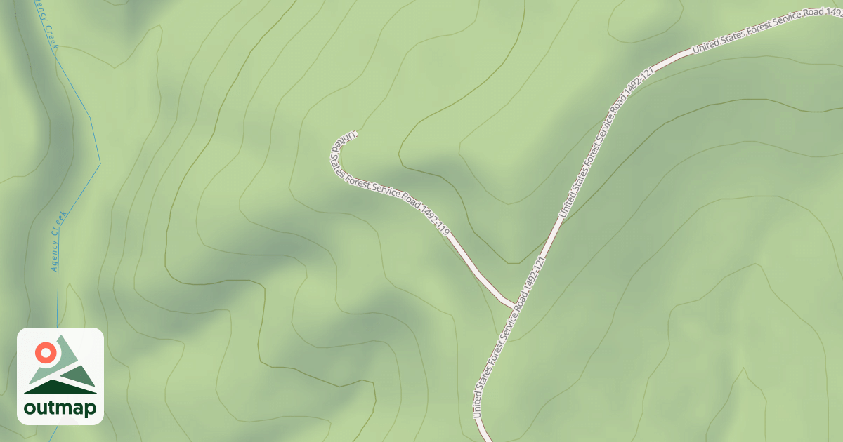 Map of USFS National Forest System Roads {06346A94-7F14-4004-ABC3-044CA0F6FC25}