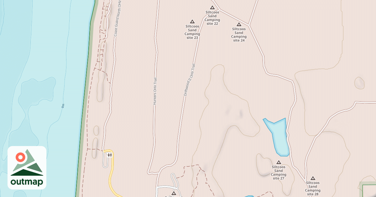 Map of Driftwood Ii Ohv Trail