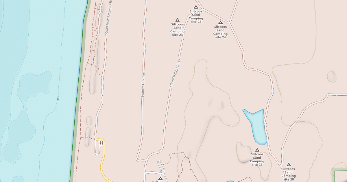 Map preview of Driftwood Ii Ohv Trail