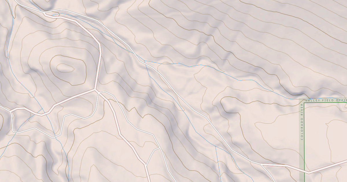 Map preview of BLM National GTLF Public Motorized Roads 94b1fbfe-ec70-4974-9dfe-dc5eab8c9e78