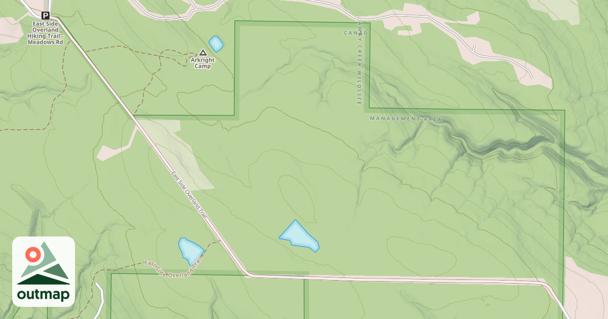 Map of Dibble Hill Forest Road