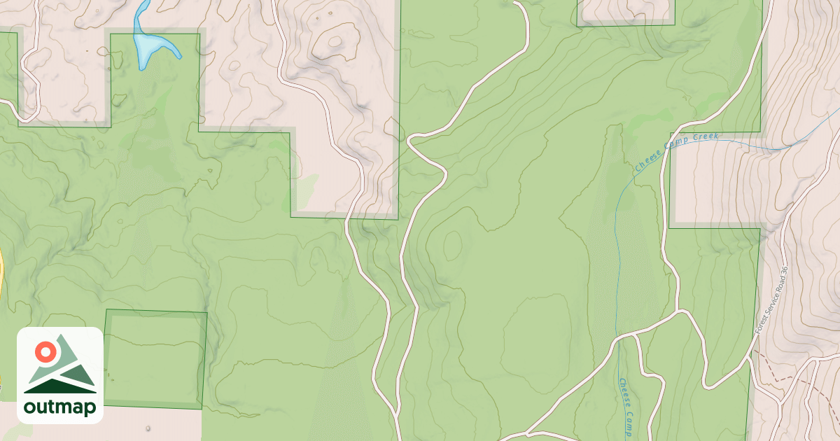 Map of CHEESE CAKE SPRING