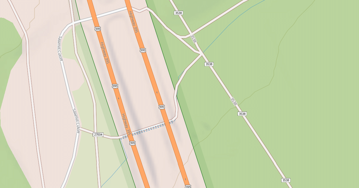 Map preview of A-Sawmill Cutoff Sm