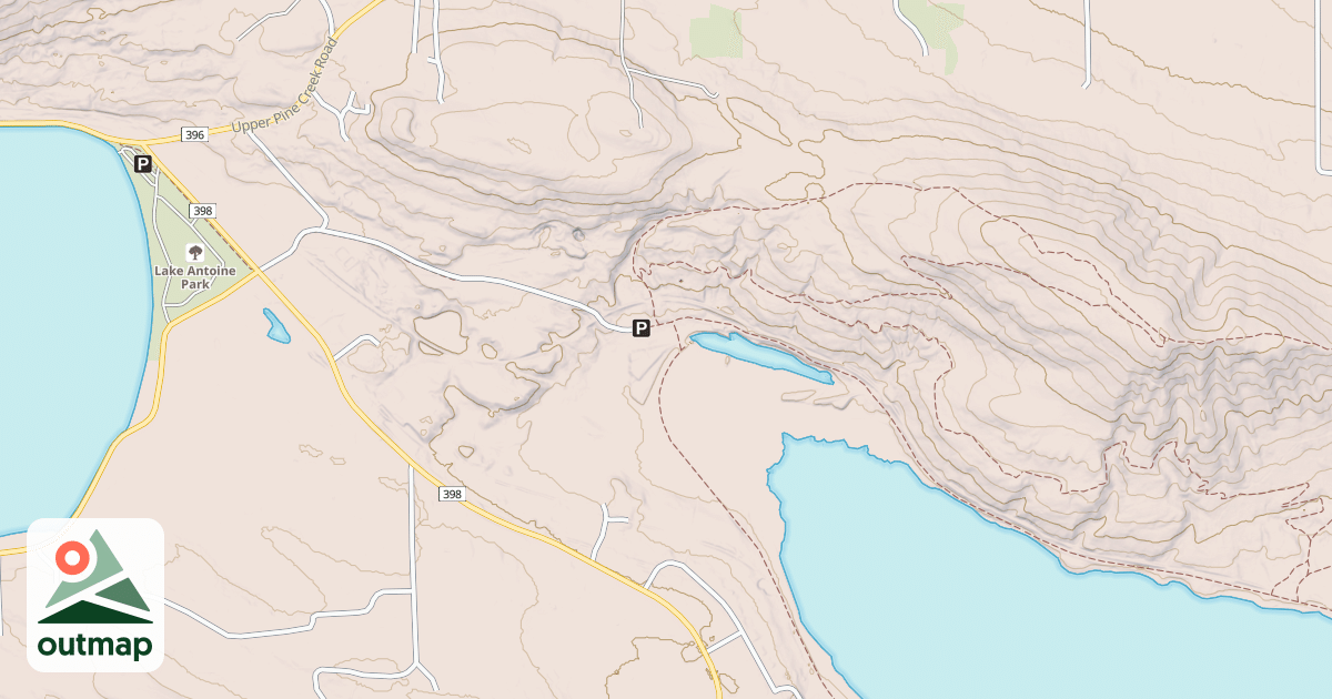 Map of Iron Mountain To Norway State Trail