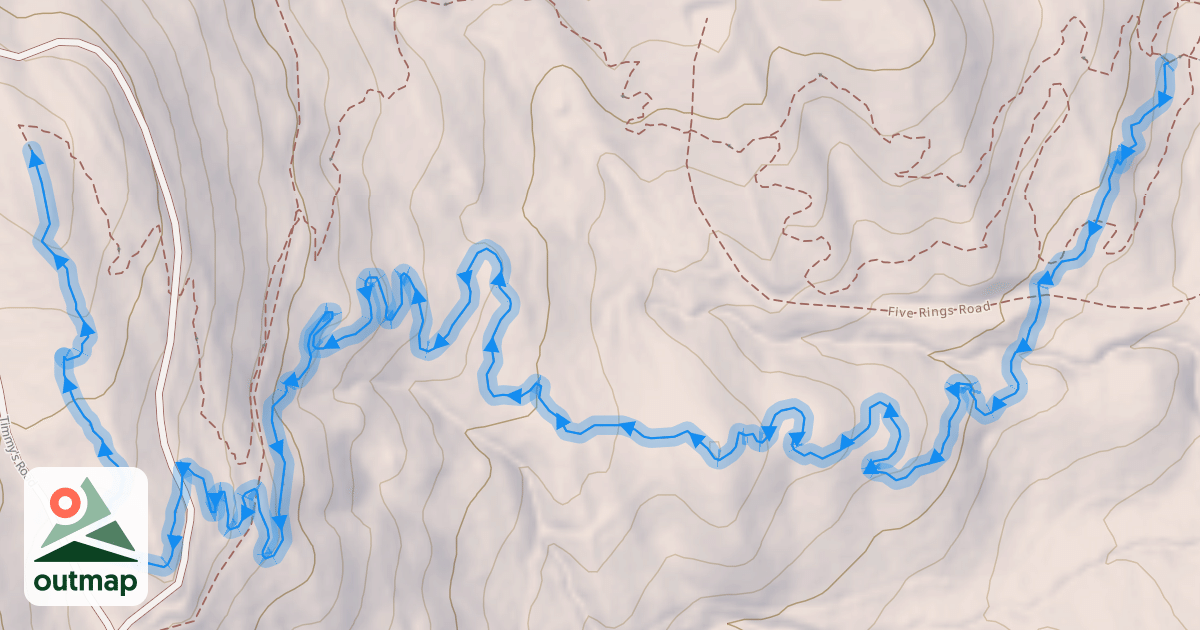 Map of Must Come Down