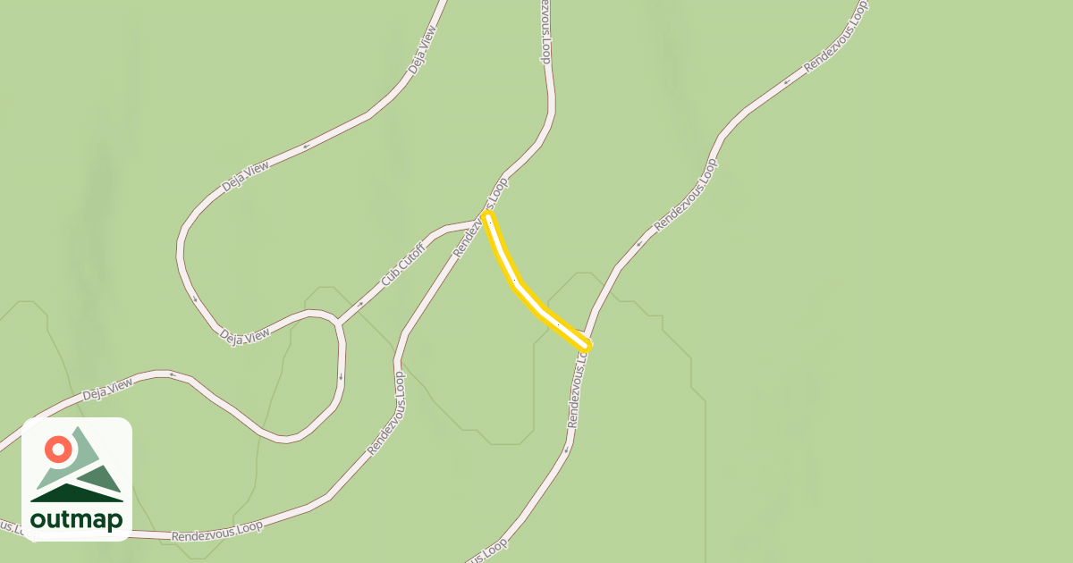 Map of Grizzly Cutoff