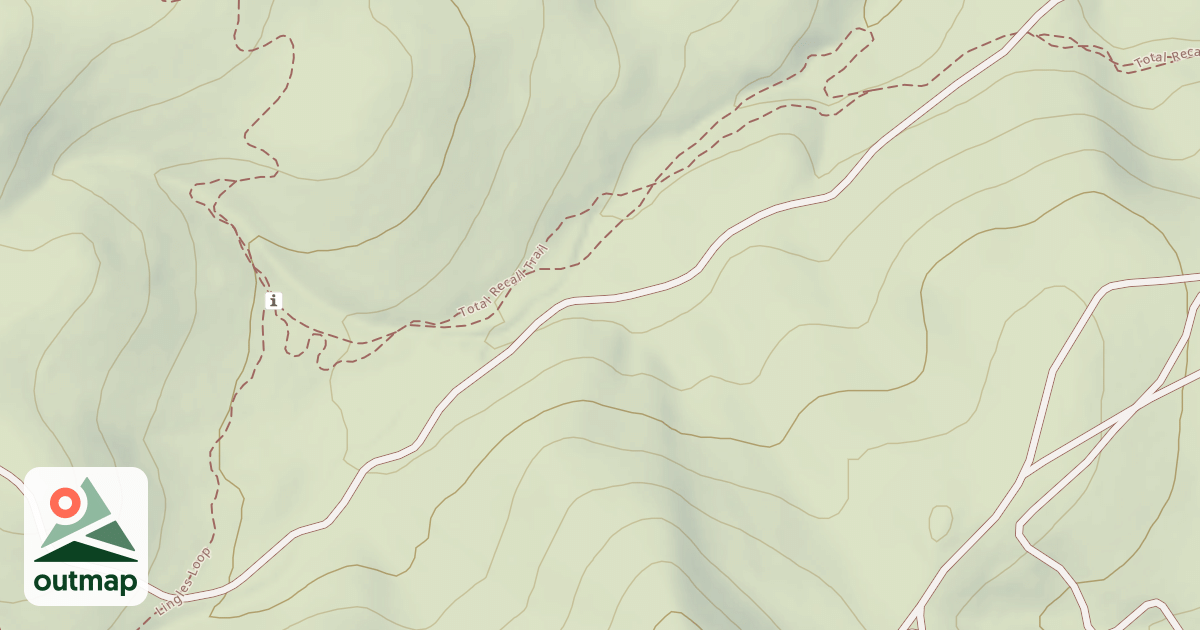 Map of Peavine Creek Cutoff