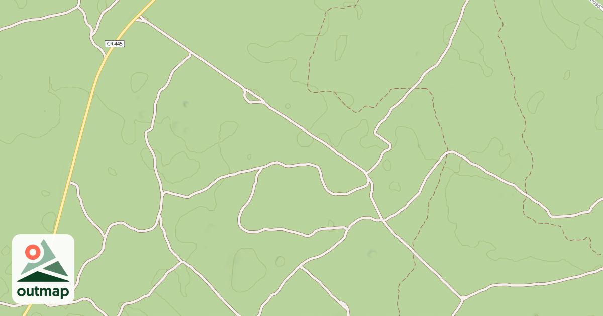 Map of USFS Motor Vehicle Use Map Roads {2D975B4A-63E8-4E88-B716-3D5CFFE15FE4}