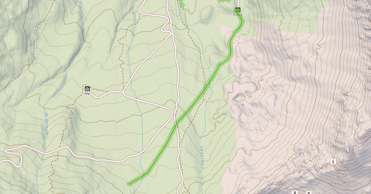 Map preview of Le Sentier